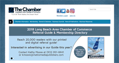 Desktop Screenshot of lbchamber.com